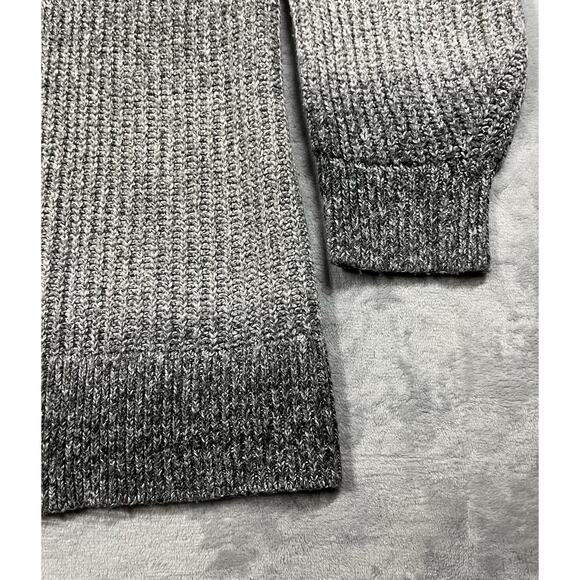 GAP Womens Small Gray Ombre Long Sleeve Thigh-Length Open Cardigan Lagenlook - Picture 12 of 12